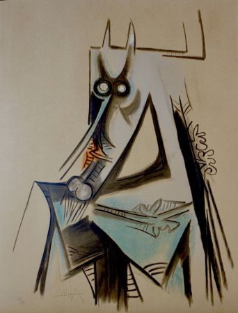 Lithographie Lam - Le Regard Vertical