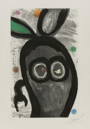Eau-Forte Et Aquatinte Miró - Le Roi des lapins