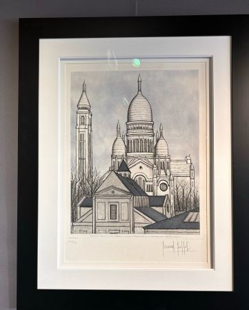 Gravure Buffet - Le Sacré Coeur