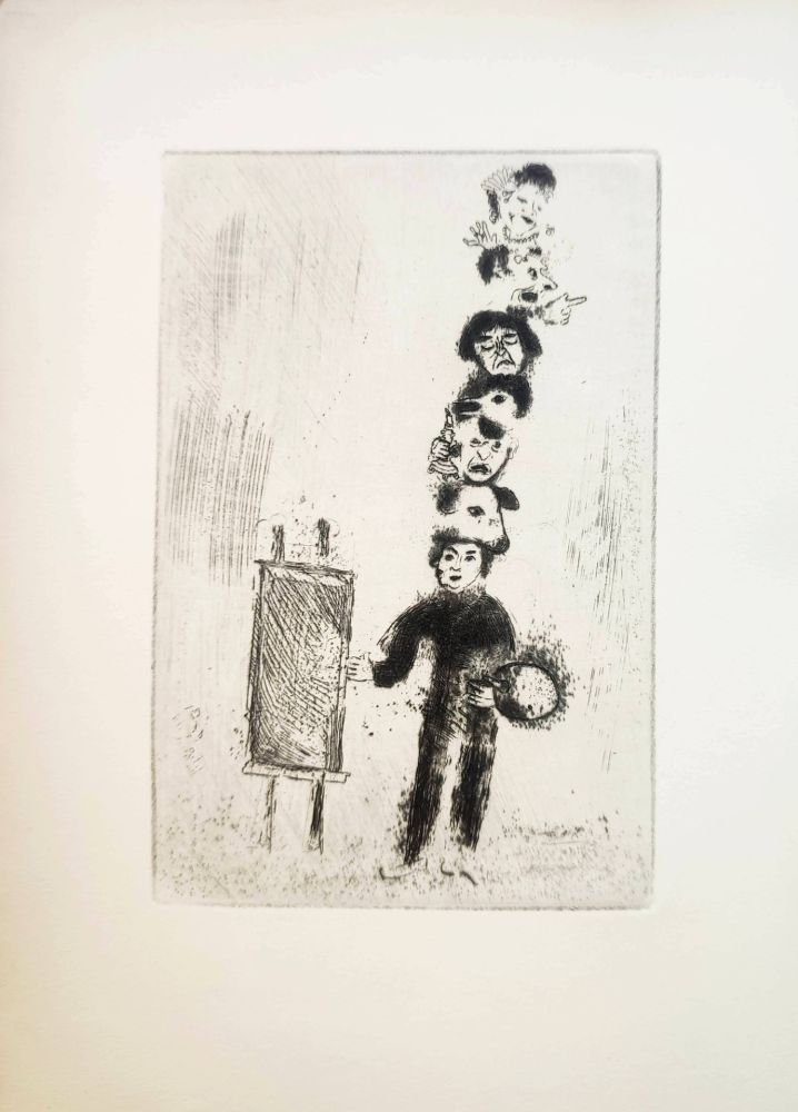 Eau-Forte Chagall - Le Sept Péchés Capitaux
