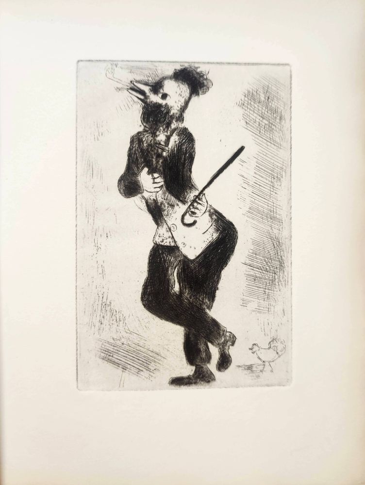 Eau-Forte Chagall - Le Sept Péchés Capitaux