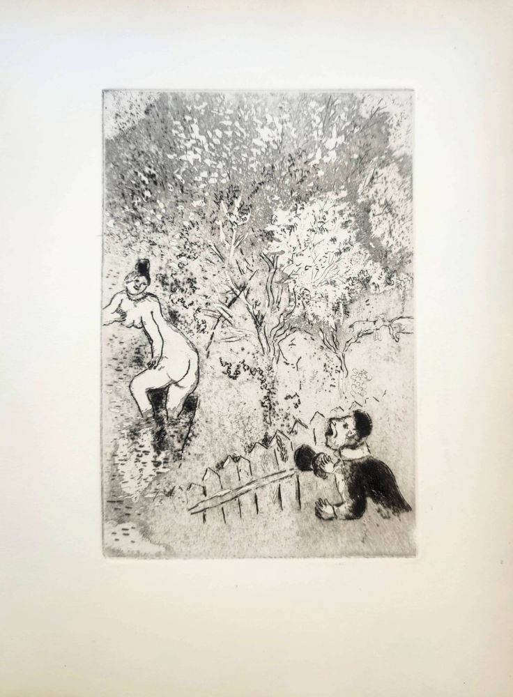 Eau-Forte Chagall - Le Sept Péchés Capitaux