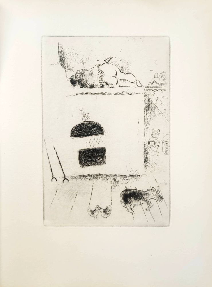 Eau-Forte Chagall - Le Sept Péchés Capitaux