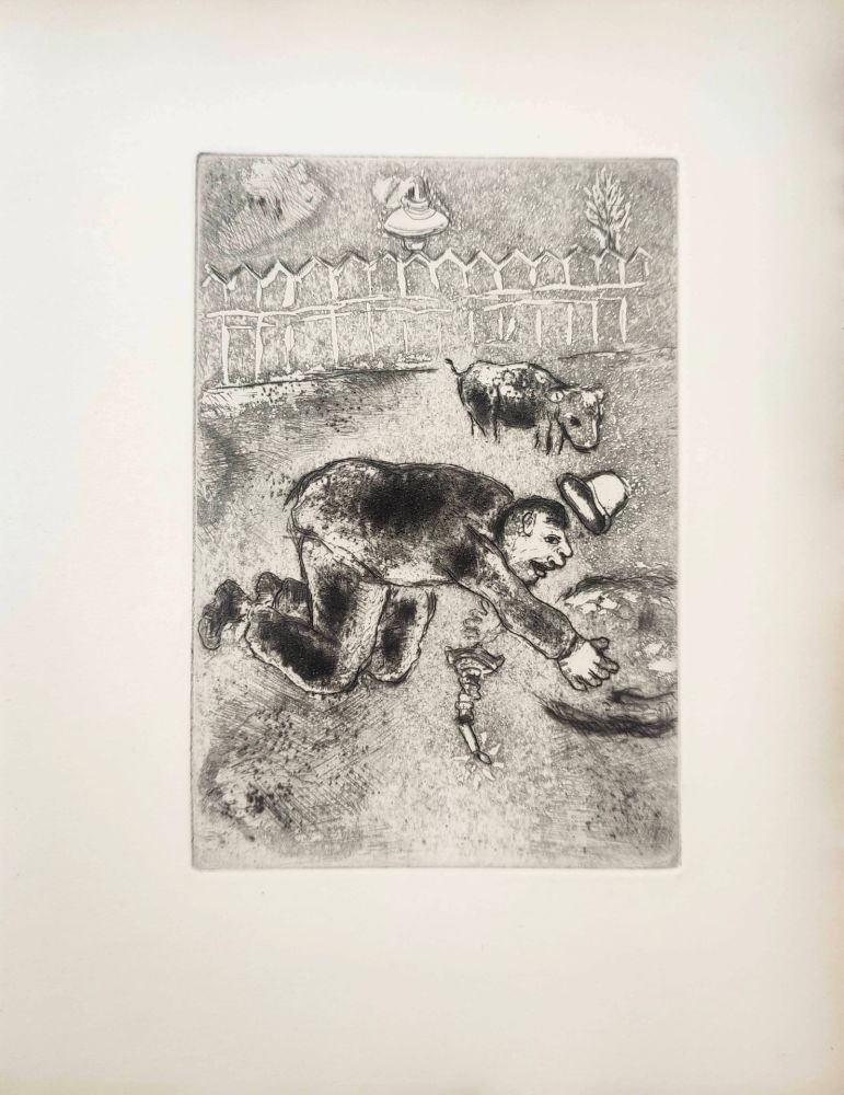 Eau-Forte Chagall - Le Sept Péchés Capitaux