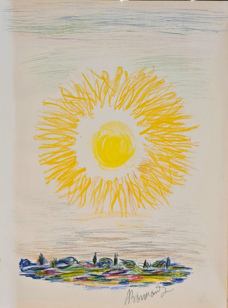Lithographie Bonnard - Le Soleil