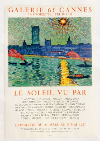 Affiche Derain - Le Soleil Vu par  Andre Derain