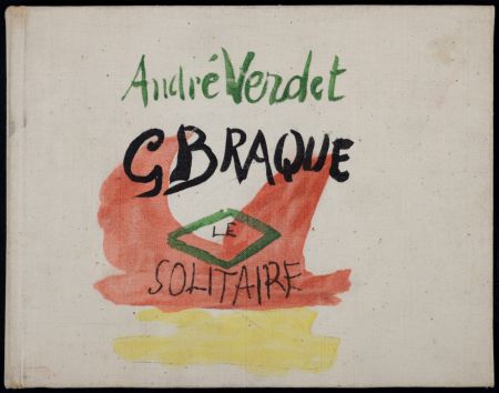 Livre Illustré Braque - Le Solitaire, 1959  