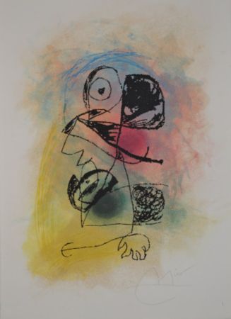 Gravure Miró - Le Souriceau - D1026