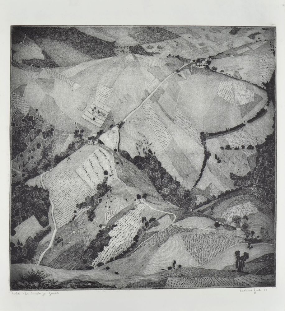 Eau-Forte Galli - LE STRADE PER GANDA