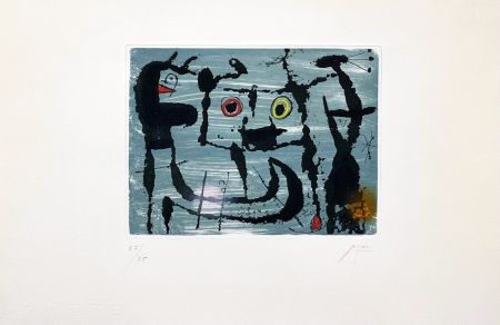 Eau-Forte Et Aquatinte Miró - Le Styx 