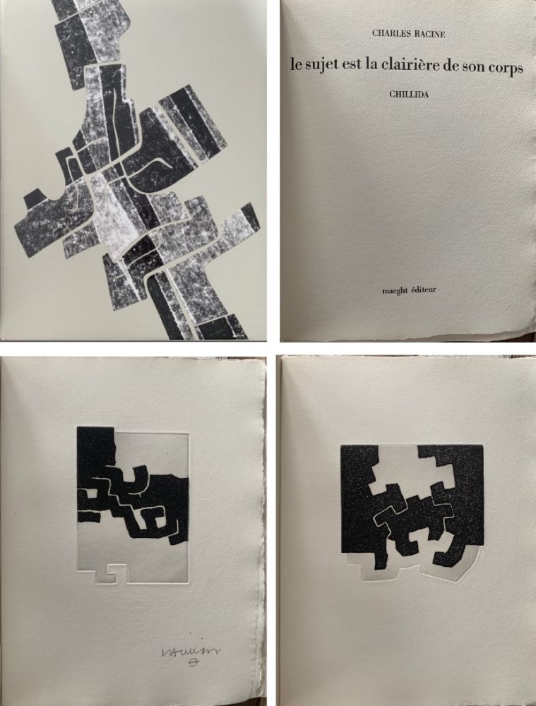 Livre Illustré Chillida - Le sujet est la clairière de son corps