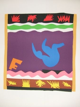 Lithographie Matisse - Le Toboggan