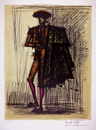 Lithographie Buffet - LE TORERO / THE BULLFIGHTER