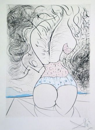 Gravure Dali - Le Torse (The Torso)