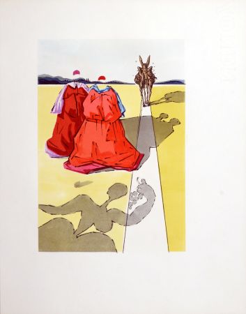Gravure Dali - Le Tricorne, 1958