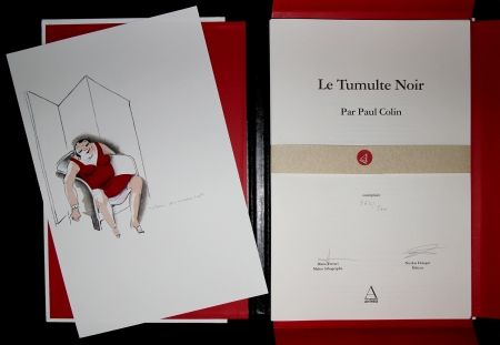 Livre Illustré Colin - LE TUMULTE NOIR / BLACK THUNDER  - Josephine Baker - 45 Lithographies