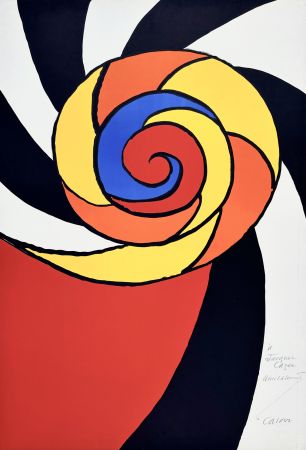 Lithographie Calder - Le Turban