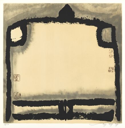 Lithographie Tongzhengang - Le vide