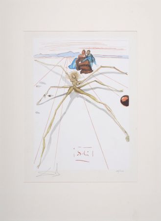 Gravure Dali - Leaving the Terrace of Anger, 1963