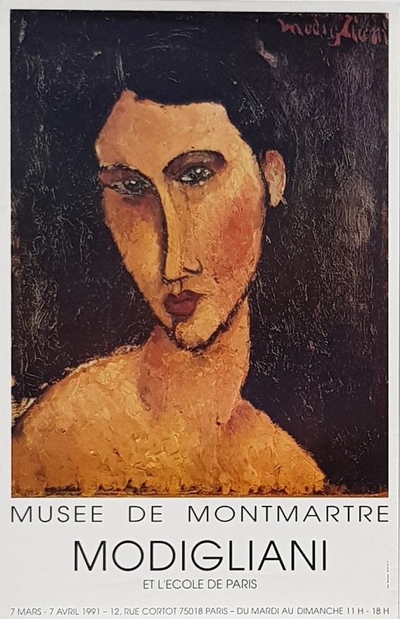Offset Modigliani - L'Ecole de Paris  Montmartre  Museum