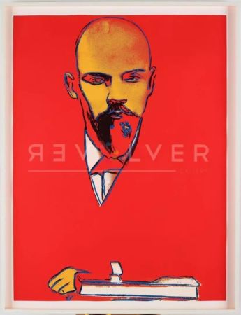 Sérigraphie Warhol - Lenin (Red) (FS II.403)