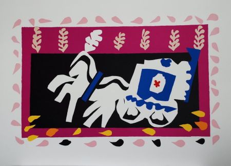 Collographie Matisse - L'Enterrement de Pierrot (Pierrot's Funeral)