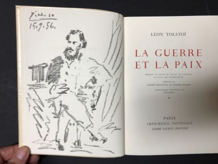Lithographie Picasso - Leon Tolstoi