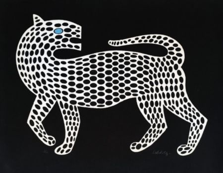 Sérigraphie Vasarely - Leopard