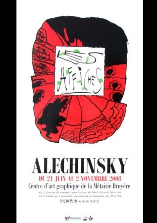 Affiche Alechinsky - LES AFFICHES