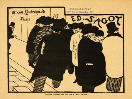 Gravure Sur Bois Vallotton - Les amateurs d'estampes