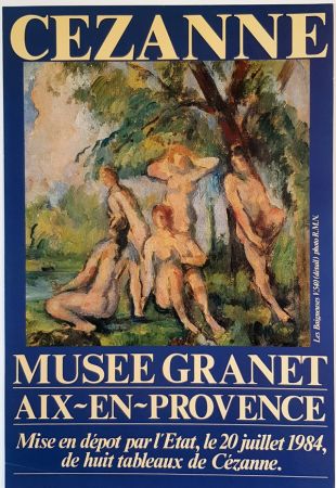Offset Cezanne - Les Baigneuses  