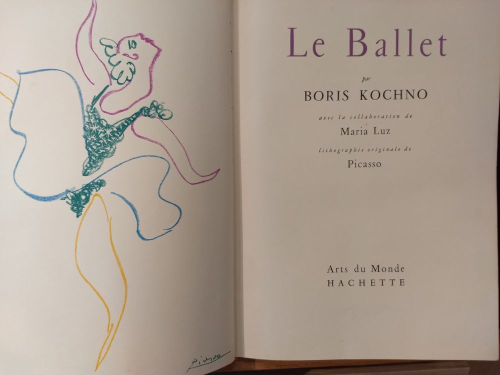 Livre Illustré Picasso - Les Ballet