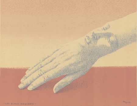 Lithographie Magritte - Les Bijoux Indiscrets