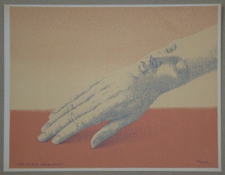 Lithographie Magritte - Les bijoux indiscrets