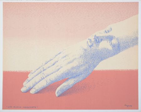 Lithographie Magritte - Les Bijoux indiscrets, 1963