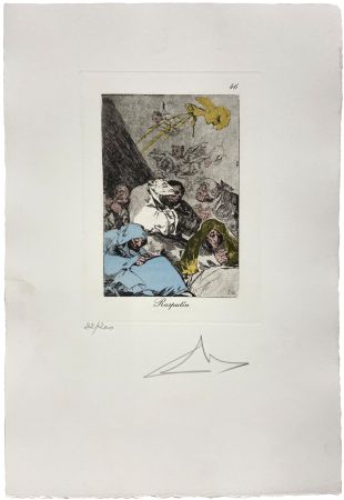 Gravure Dali - Les Caprices de Goya de Dalí