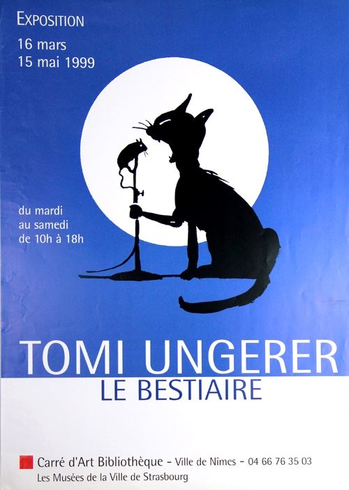 Offset Ungerer - Les Chats Le Bestiaire 