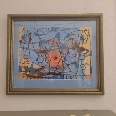 Collographie Corneille - Les danseuses