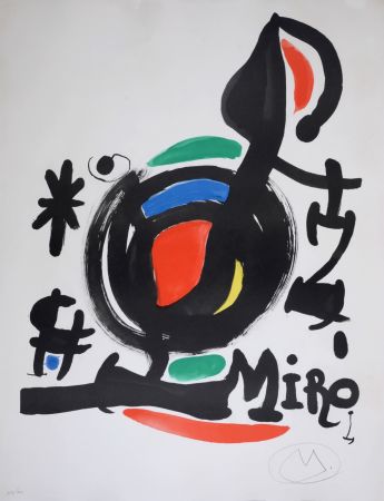 Lithographie Miró - Les Essencies de la Terra, 1969 - Hand-signed
