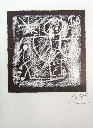 Lithographie Miró - LES ESSÈNCIES DE LA TERRA