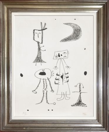 Lithographie Miró - Les Femmes