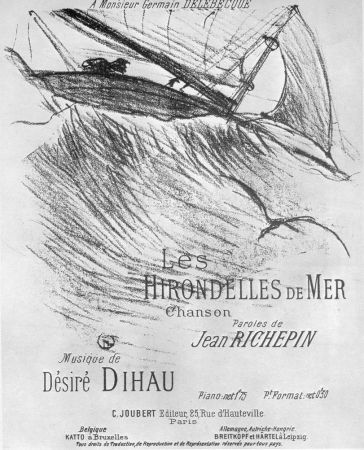 Lithographie Toulouse-Lautrec - Les Hirondelles de Mer