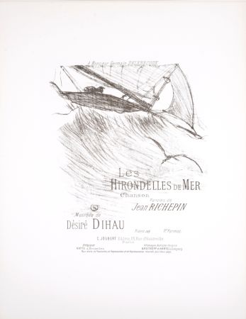 Lithographie Toulouse-Lautrec - Les Hirondelles de mer, 1895