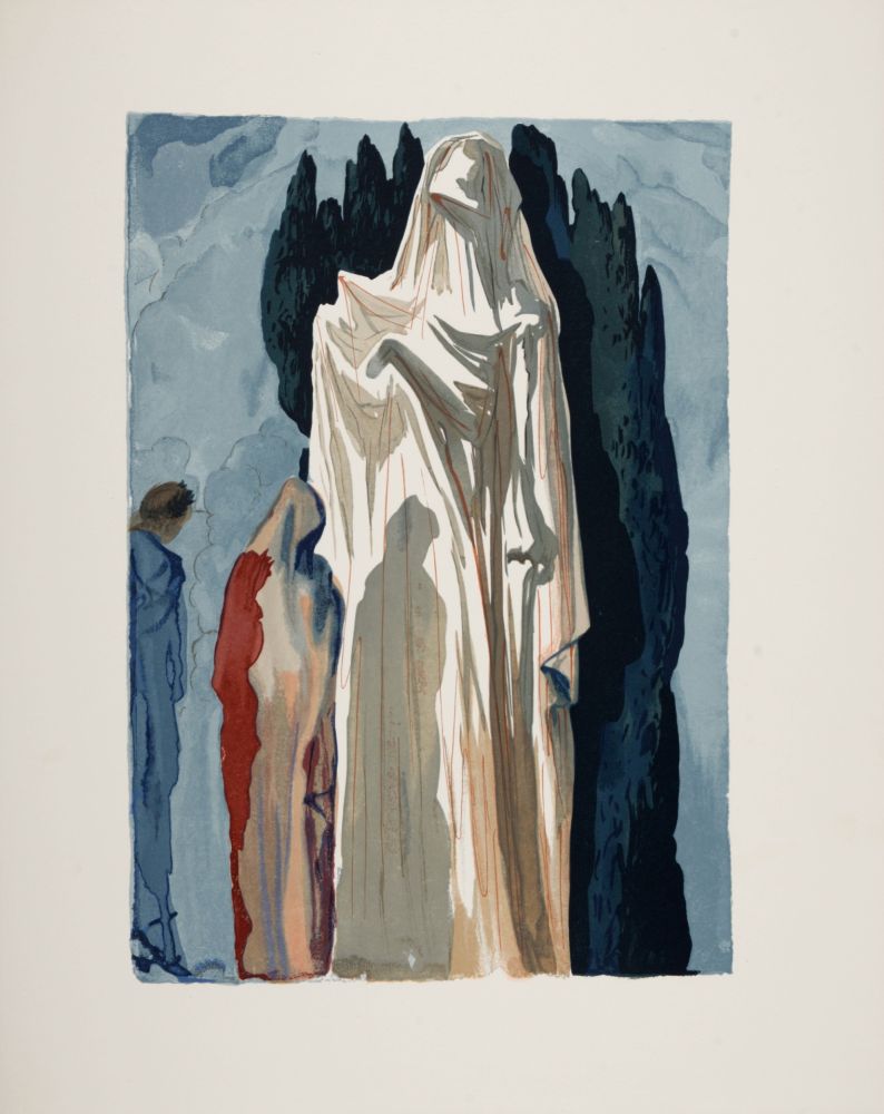 Gravure Sur Bois Dali - Les Hérétiques, 1963