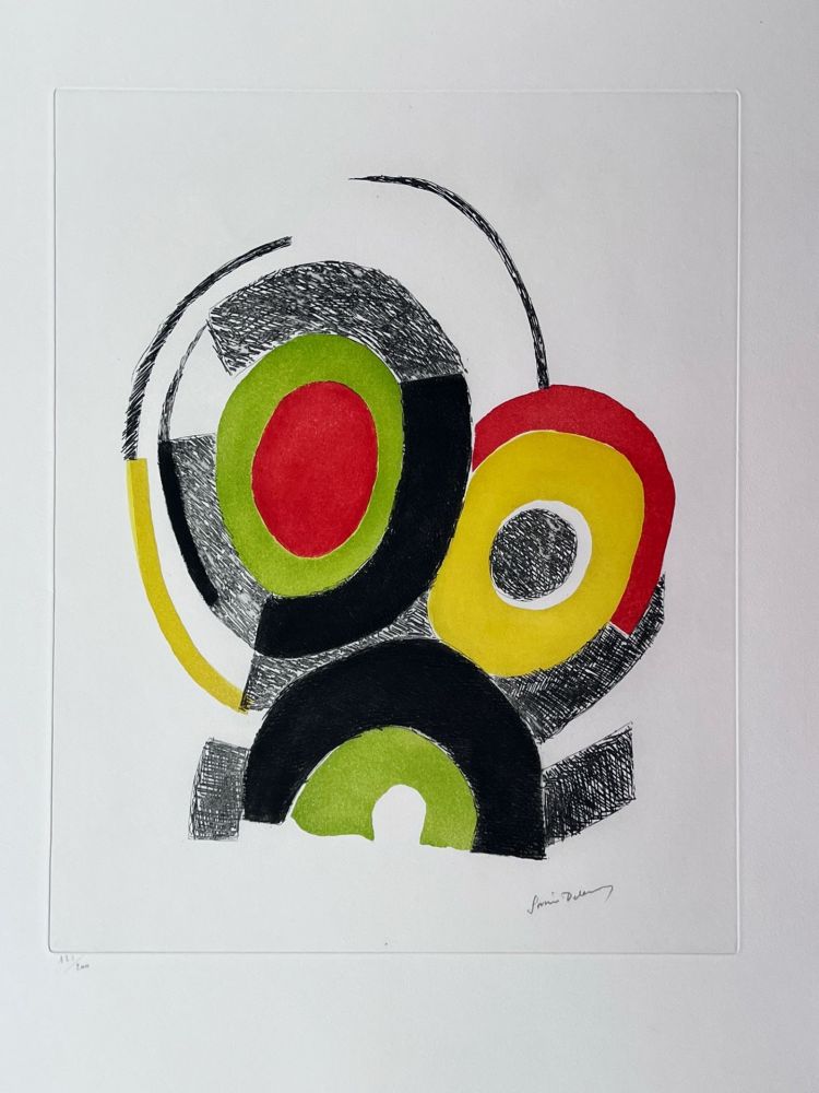 Eau-Forte Et Aquatinte Delaunay - Les illuminations de Rimbaud