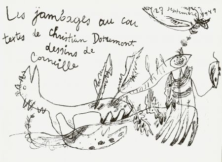 Livre Illustré Corneille - Les jambages au cou - Dotremont