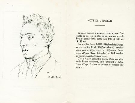 Lithographie Picasso - Les joues en feu