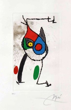 Gravure Miró - Les Magies