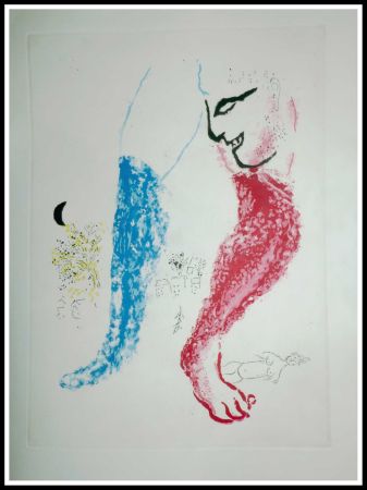 Eau-Forte Chagall - LES MAUVAIS SUJETS - Planche 10