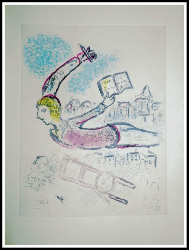 Eau-Forte Chagall - LES MAUVAIS SUJETS - Planche 2